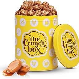 The Crunch Box Sticky English Toffee Popcorn Tin -490 Gms-image-38