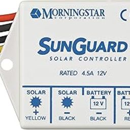 Morningstar SG-4 SunGuard 4.5 Amp PWM Charge Controller 12 V-22