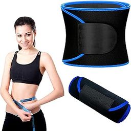 Waist Trainer Trimmer and Slimming Shapewear Waist Shaper for Men & Women Abs Exercise,Back Support, Free Size Slimming Belt Multicolour-image-38