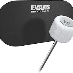 Evans EQ Double Pedal Patch, Black Nylon-image-16