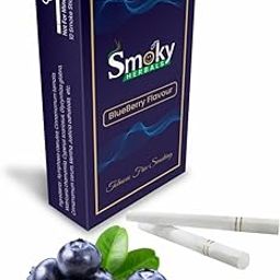 100% Tobacco & Nicotine Free Cigarette for Refresh Mood & Relieve Stress for Men & Women (BLUEBERRY FLAVOUR, 1 Packet)-picture-30