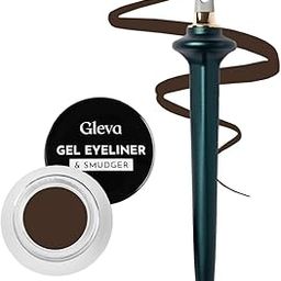 Gleva Silicone Eyeliner Tool + Gel Eyeliner Combo - Flawless Lines, Eyeliner Application Tool with Smooth, Long-Lasting, Smudge-Proof Gel Eyeliner, Smudge-Proof, and Waterproof Formula (Natural Brown)-image-84