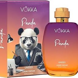 Vokka Panda 100ml Perfume | Unisex Luxury Long Lasting Ambery Perfume For Men And Women | Sweet Amber Scent Eau De Parfum | EDP Fragrance for Gift | Notes: Saffron Amber Leathery-image-58