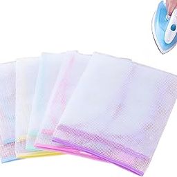 5Pcs Ironing Cloth, Pressing Cloth, Pressing Iron for Clothes, Ironing Pad, Ironing Mat, Travel Iron Mat, Mesh Fabric Iron Pressing Cloth, Protector Pressing Cloth Pad for Easy Ironing and Protection-image-45