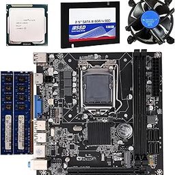PreSolve| H61 Motherboard Combo/Kit with i5-3470 Processor, 8+8GB DDR3 RAM, 128GB SSD, Mysterious Gift, and Free CPU Fan at (Window 10 Pro/MS Office).-26