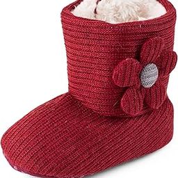 High Ankle Anti Slip Soft Sole Baby Girl Boots Shoes. Stylish Red high top Baby Shoe Booties for New Born Girl.-image-76