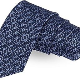 Ringer Blue Colored Microfiber Necktie For Men-picture-22