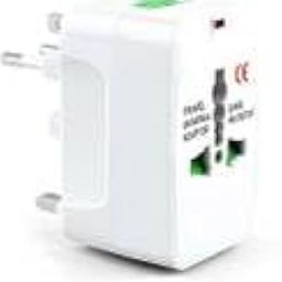 Compatible for Universal Travel Adapter, International All in One Worldwide Adaptor (White)-32