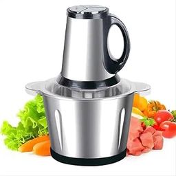 DASTAV Stainless Steel Electric Meat Mixer Grinders with Bowl for Heavy Kitchen Food Chopper Mixer, Meat, Vegetables, Onion Slicer Garlic Slicer Dicer Food Processor-picture-20