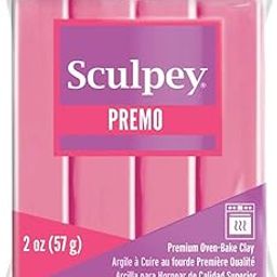 Sculpey Polyform Premo Polymer Clay (2 Ounces-Blush)-23