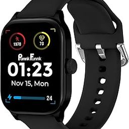 PunnkFunnk NeoLux 1.96” HD Display Smartwatch for Men & Women 2025 with 110+ Sports Modes, Heart Rate, Sleep Monitor IP68 Waterproof, Answer/Make Calls for Android & iOS (Black, NeoLux)-image-49