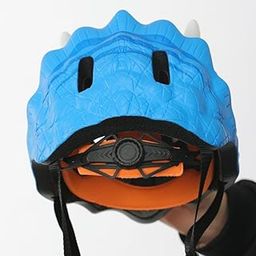 CALANDIS™ Bike for Kids Trendy Bicycle for Outdoor Biking Roller Skating Triceratops Blue | s | s & Protective Gear | Cycling-image-71