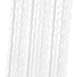 VELURA Transparent Lace Curtain Decor Privacy Elegant White for Bathroom Patio Yard 150 cmx250 cm|1 3D Animal Head Wall Decor|Curtains, Drapes & Valances| Window Treatments & Hardware-image-18