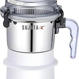 Sujata Chutney Jar 400ML with 3 Locks Lid - 2024 Model With Plain Handle. (Black)-picture-20