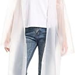 Casual Solid Women Raincoat (Raincoat EVA_White_XXL)-picture-30