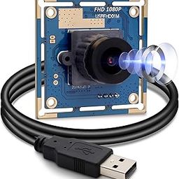 SVPRO 1080p Full Hd USB Camera Module,2 Megapixel Free Driver High Speed CMOS OV2710 Wide Angle Mini CCTV USB Web Camera with UVC for Android Linux Windows MAC OS(2.1mm)-4