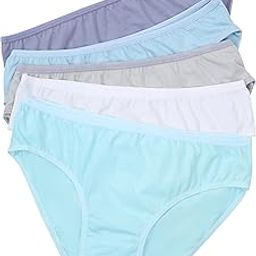 Women's Cotton Plain String Breathable Hipster Panties - Stretchable Comfy Hipster Lingerie/Panty/Undies Underwear (Pack of 5)-image-52