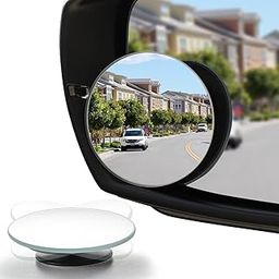 NELSTRAB:- HD Glass All Car Glass Mirror Blind Spot 360° Rear View Convex Parking For Car Mirror(Pack of 1)-6