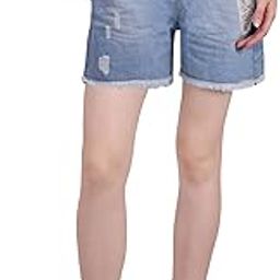 Women’s Denim Shorts | Stylish & Comfortable Casual Shorts with Pockets | Slim Fit Summer Wear for Daily Outings, Travel, College, Vacation & Birthday Gift | Soft Breathable Fabric-image-88