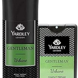 Yardley London Gentleman Urbane Male Deodorant Spray 150 Ml With London Gentleman Urbane Compact Perfume 18 Ml-image-55