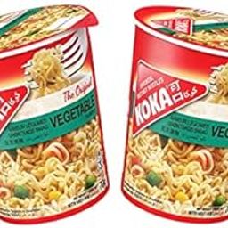 KOKA Instant Noodles Cup-Vegetable Flavour(70g x 2 / Pack of 2) "(HALAL Certified)"-image-57