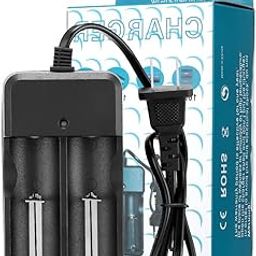 CARE CASE® Charger for Li-ion Batteries, Model MD-282A 18650 16340 26650 14500 Universal Battery Charge Cell Charge Dual Charger-10