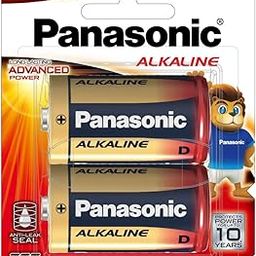 Panasonic Alkaline D Battery, Pack of 2-picture-10