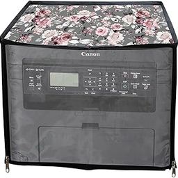 HomeStore-YEP Printer Cover For Canon ImageCLASS MF241d Multi-function Monochrome Laser Printer with Zipper for Dust Protection Pink Flower-100