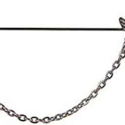 Black Royal Shape Lapel PIN Brooch for Men in A Gift Box TNCP1238-52