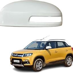 Car Styling- Left (Passenger) Side Mirror Cover/Cap (Indicator Cut Type) compatible with Maruti Vitara Brezza 2016-2023 Model (UNPAINTED)-image-52