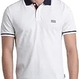 jack & jones Men's Cotton Solid Slim Fit Polo T-Shirt-picture-19