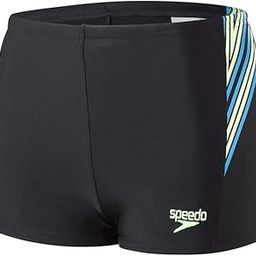 Boy's Endurance 10 Tech Logo Panel Print Aquashort-image-65