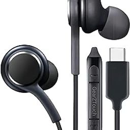 GEARZTOUCH iBlast C-Type Wired Earphone with Powerful HD Mic for Clear Sound, in-Line Volume Controller & Noise Cancellation Compatible with All Android & iOS Devices with CType Jack- Black-image-10