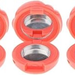 LOSA 3PCS Empty Makeup Palette Powder Eyeshadow Blush Lip Gloss DIY Case Grapefruit Color-24