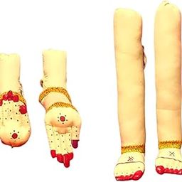 Varalakshmi Hands and Legs (Small)- Devi Hands for Varalakshmi Pooja - Gowri Hands for Pooja - Ammavari Idol Decoration-picture-10