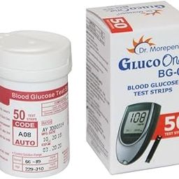 Dr. Morepen Gluco one BG03 50 strips with life rehabs 50 lancets Health Care Appliance Combo-10
