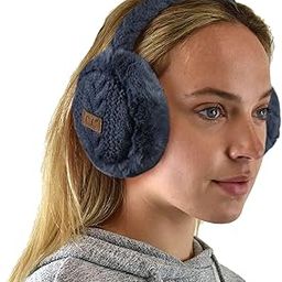 Soft Winter Warm Adjustable Headband Ear Warmer Earmuffs-image-6