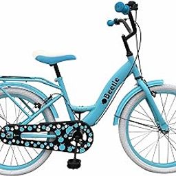 Beetle Panache 20T Kids Cycle with 12 Inches Steel Frame for 6 to 10 Year olds, Turquoise Blue, Unisex-16