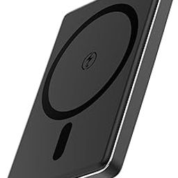 Nu Republic Powerpop X1 5,000 mAh Wireless Slim Powerbank, 20W Fast Charge, Type-C, 9mm Aluminium Alloy, Wide Compatibility (Black)-3