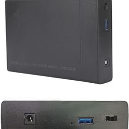 Com-Tech 2 in 1 Sata Hard Drive Case Enclosure USB 2.0 Support Dual 2.5 inch Laptop and 3.5 inch PC/Desktop HDD Casing for Internal Hard Disk-1 Year Warranty (2.5 & 3.5 USB 2.0)-15