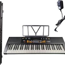 Torrins Keyboard | 61 Piano-Styled Keyboard | Lighting Keys | LED Display-24