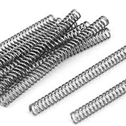 uxcell Compression Spring,304 Stainless Steel,3mm OD,0.4mm Wire Size,40mm Free Length,Silver Tone,10Pcs-image-53