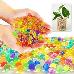 HAMLET® 5000 pcs. Premium Multicolour Water Jelly Ball for Decoration | Water Expanding Growing Balls | Water Crystal Ball | Jelly Water Beads | Water Balls for Plants | Vase Fillers |-image-19