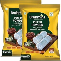 Brahmins Puttu Powder – A Vegetarian Promise| Healthy Breakfast| Make Soft & Spongy Puttu| With No Added Preservatives and Colour| No Artificial Colours & Flavours| 100% Vegetarian| 1Kg x 2| 2 Kg-image-34