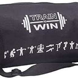Fitwell 23Litres Black Gym Bag-16