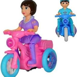 KIDSWAY Tricycle with Light and Music for Kids Age 2 Years to 6 Years, Light and Music I Multicolour Multi-Model I Pack of 1-image-3