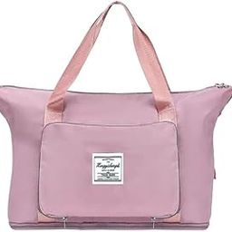 30 L Hand Duffel Bag - Travel Bag for Girls Women Trendy Waterproof Stylish Backpack Lightweight - Pink - Regular Capacity-image-7