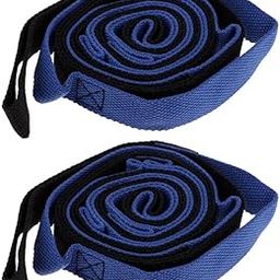 MERISHOPP 2Pcs Ultra-Light Yoga Daisy Chain Sling Ring Bandlet Rope Cord Strap 200cm| Climbing Sling Webbing | Climbing Rope-image-13