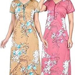 Nighty for Womens/Girls (Combo of 2)-image-67