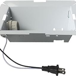 seork 678 Light Reflector Replacement Parts with Socket S97014212 Fits for Broan NuTone 763N HB80RL 678 679 655-C 679L 683L 763N HD50LNT-image-34